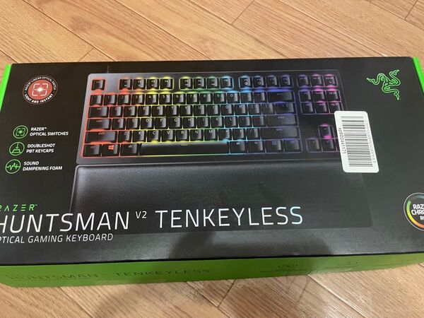 Razer Huntsman V2 Tenkeyless ゲーミングキーボード リニアオプティカルスイッチ 日本語配列