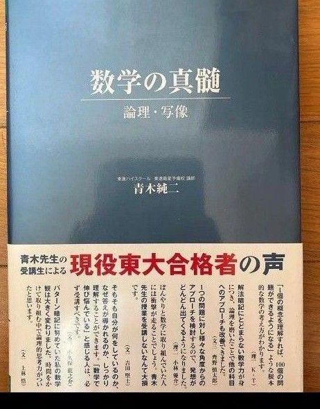 数学の真髄 論理・写像 (東進ブックス) 青木純二/著 (978-4-89085-905-4)