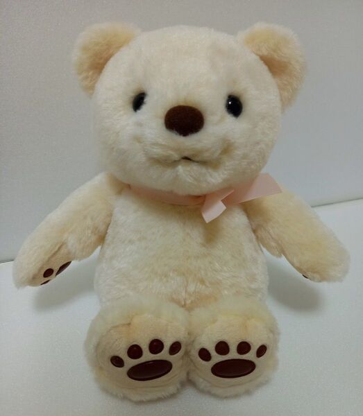 ぷにぷにおててのポー おすまし Mサイズ ぬいぐるみ サンレモン