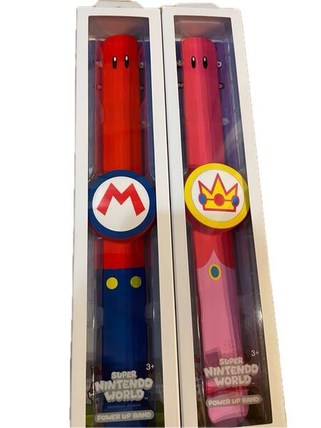 USJ パワーアップバンド マリオ ピーチ姫 2個セット
