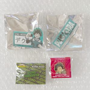 僕のヒーローアカデミア 緑谷出久 アクリルバッチ ピンズ セット