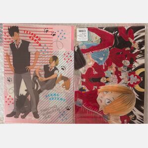 ハイキュー 音駒 クリアファイル A4クリアファイル 描き下ろし 黒尾 研磨