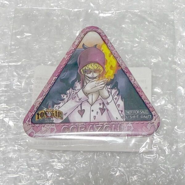ONE PIECE 東京ワンピースタワー ワンピース コラソン トンガリ缶バッジ