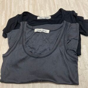 True Brit タンクトップ&Tシャツ 2枚セット ブラック系