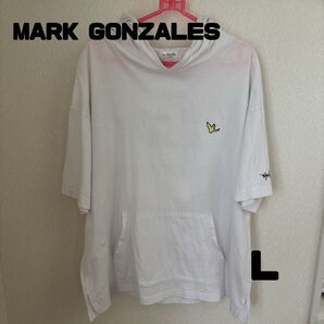 Mark Gonzales 半袖パーカー Lサイズ