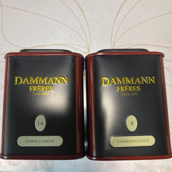 ダマンフレール 高級紅茶 2缶セット 8番と14番 1缶あたり30g