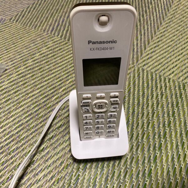 Panasonic パナソニック 子機 電話機 充電台 パナソニック 増設子機 KX-FKD404-W1