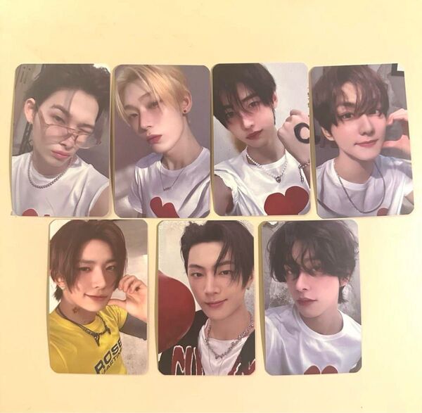 enhypen romance untold yizhiyu weverse 特典 トレカセット