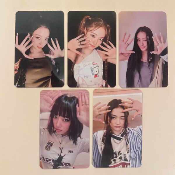 MEOVV Hands up サノク 2週目 事前収録 トレカセット