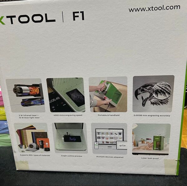 XTOOL F1 + RA2 + 専用保護メガネ