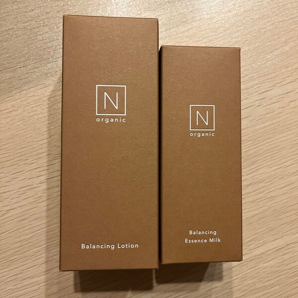 Nオーガニック ベーシック バランシングローション100ml、ミルク60ml
