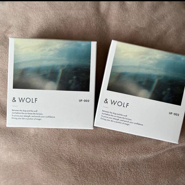 Nオーガニック &WOLF セラムリキッドファンデーション本体UF-002×2個