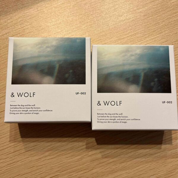 Nオーガニック &WOLF セラムリキッドファンデーション本体UF-002×2個