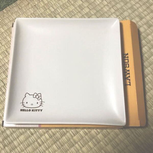 サンリオ ローソン ハローキティ お皿 四角いおさら