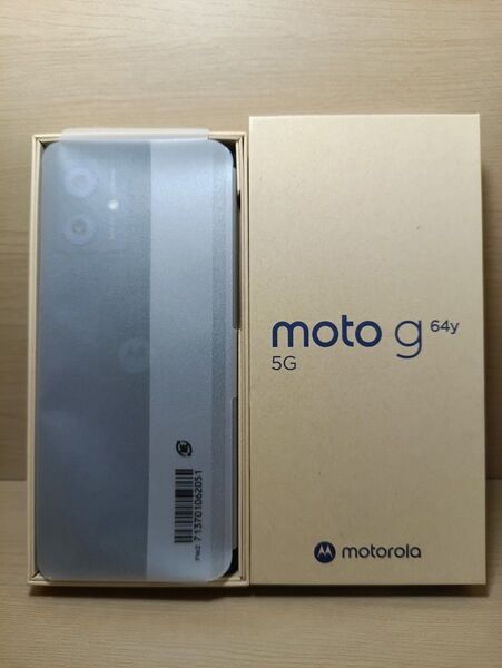 新品未使用 motorola moto g 64y 5G スペースブラック SIMフリー