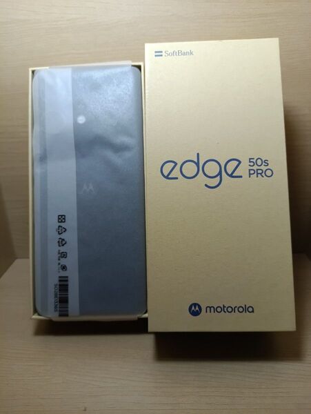 新品未使用 Motorola edge 50s PRO ブラックビューティー SoftBank SIMフリー
