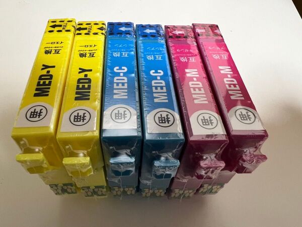 エプソン MED-4CL 3色6本セット EPSON用互換インクカートリッジ