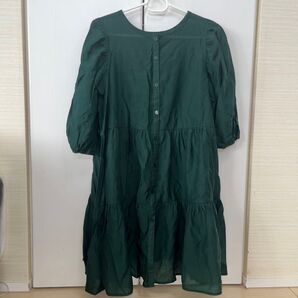lowrys farm ワンピース グリーン シアートップス