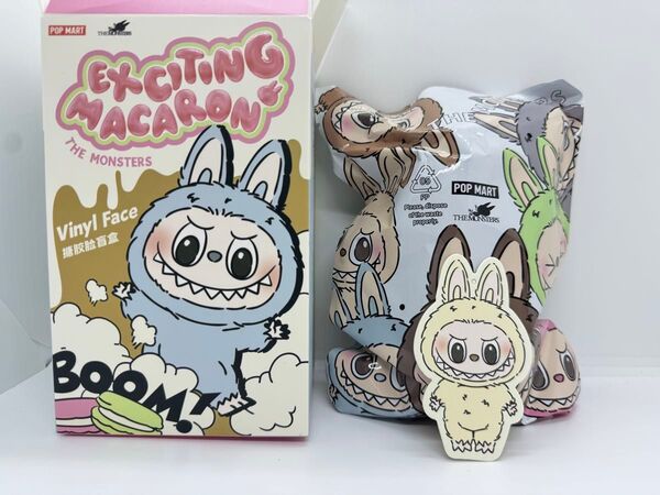 公式購入正規品 LABUBUラブブ Exciting Macaron Soymilk マカロン ソイミルク