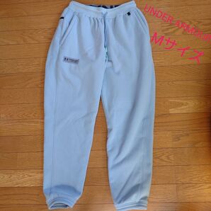 UNDER ARMOUR STORM Mサイズ 水色ジョガーパンツ