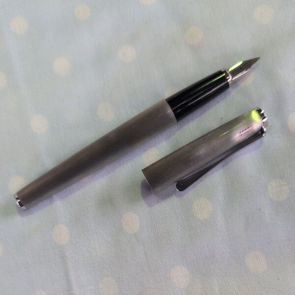 ラミー 万年筆【USED品】ステュディオ ステンレスニブ ペン先EF