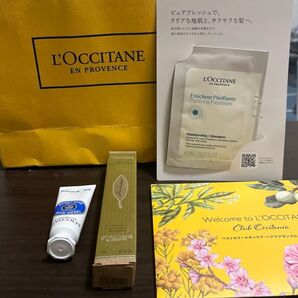 ロクシタン ハンドクリーム 香水 ヘアシャンプー、リンスー スキンケアヘアケアサンプルセット