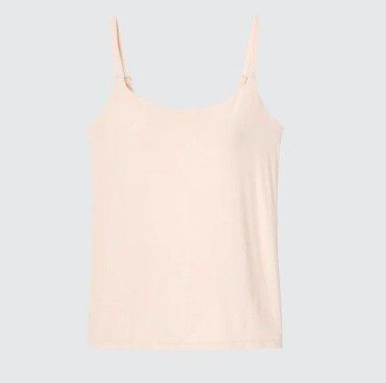 UNIQLO★未開封!2025年エアリズム ブラキャミソールMベージュ ユニクロ