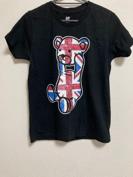 Design Tshirts Store graniph Tシャツ イギリス 国旗 クマ