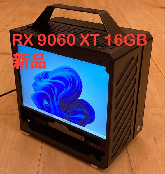 RX 9060xt 16gb BTOパソコン タッチモニター Mini-ITX サブモニター 自作 デスクトップ ゲーミングPC