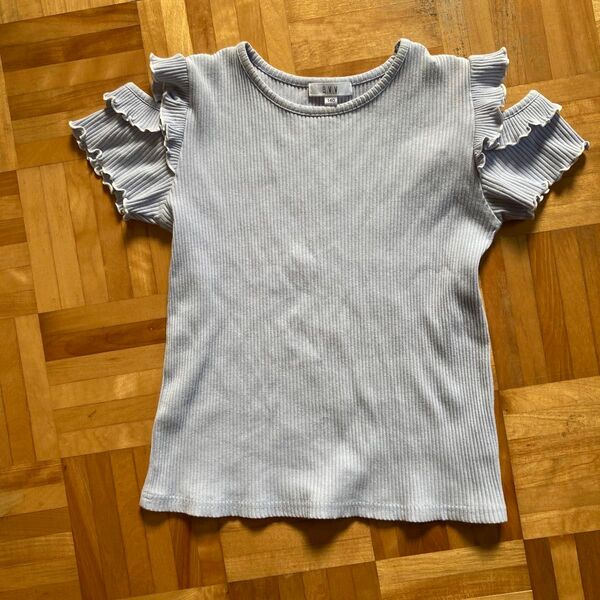 a.v.v フリル袖 Tシャツ 140