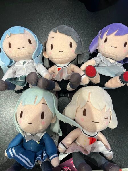 BanG Dream! バンドリ ふわぷち ぬいぐるみ Ave Mujica 全5種セット