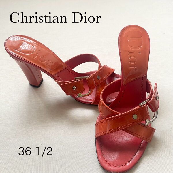 Christian Dior サンダル 36 1/2 訳あり