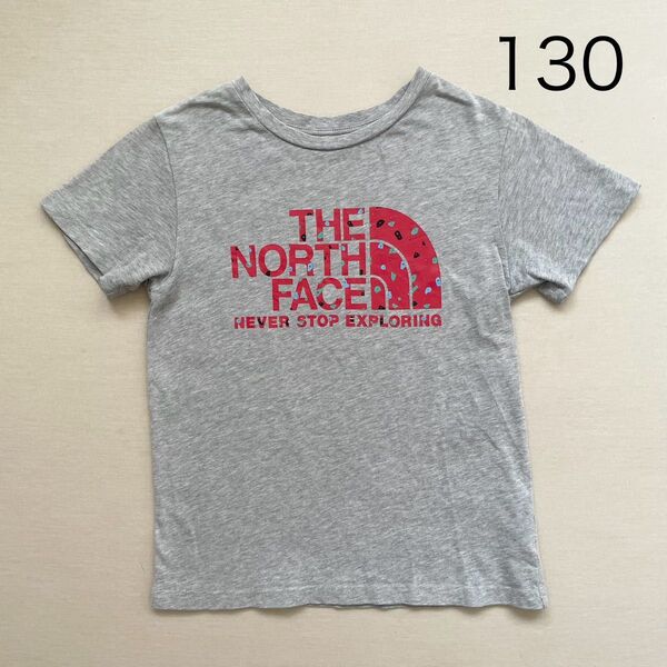 THE NORTH FACE キッズ Tシャツ 130 グレー