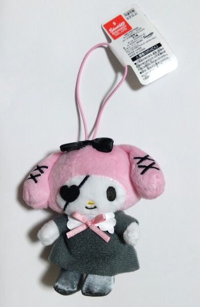マイメロディ ハートの眼帯マスコット ぬいぐるみ サンリオ Sanrio プライズ品