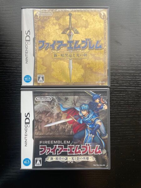 ファイアーエムブレム 新・暗黒竜と光の剣 & 新・紋章の謎 2本セット ニンテンドーDS