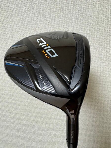 美品 テーラーメイド フェアウェイウッド Qi10 MAX 3W シャフト The ATTAS V2 5S グリップ新品
