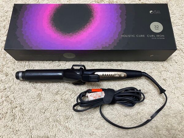 ホリスティックキュア カールアイロン CCIC-G7210B