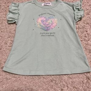 PRINCESS ミントグリーン Tシャツ 110cm?