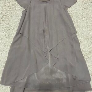 LAPIS LUCE PER BEAMS 半袖ワンピース 36サイズ ベージュ