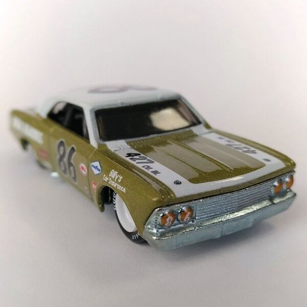 ホットウィール シボレー シェベル CHEVY '66 CHEVELLE シェビー NASCAR Hot Wheels ミニカー