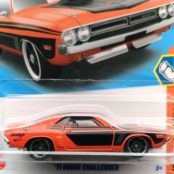 新品未開封 ホットウィール ダッジ チャレンジャー ’71 DODGE CHALLENGER Hot Wheels ミニカー