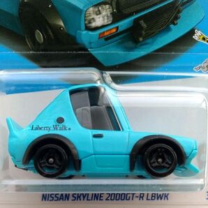 新品未開封 LBWK 加藤渉 街道レーサー グラチャン 日産 スカイライン ケンメリ 2000 GT-R ホットウィール ミニカー