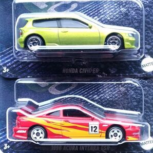 新品未開封 ホットウィール ワイルドスピード ホンダ シビック EG6 インテグラ DC2 HotWheels タイプR アキュラ