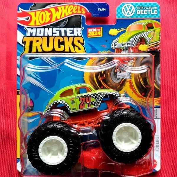 ホットウィール モンスタートラック 1963 VOLKSWAGEN BEETLE フォルクスワーゲン ビートル HotWheels