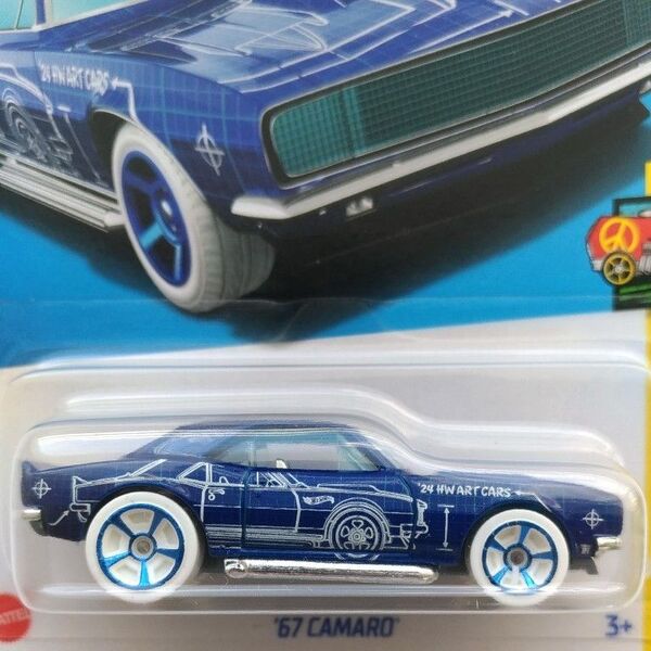 新品未開封 ホットウィール '67 CAMARO カマロ CHEVY シェビー CHEVROLET シボレー Hot Wheels