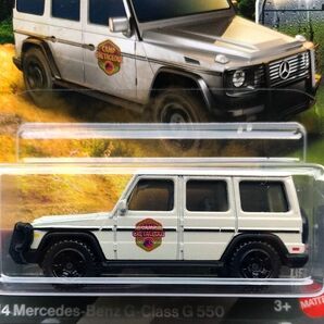 新品未開封 マッチボックス ジュラシックワールド メルセデス・ベンツ Gクラス G550 MATCHBOX ミニカー
