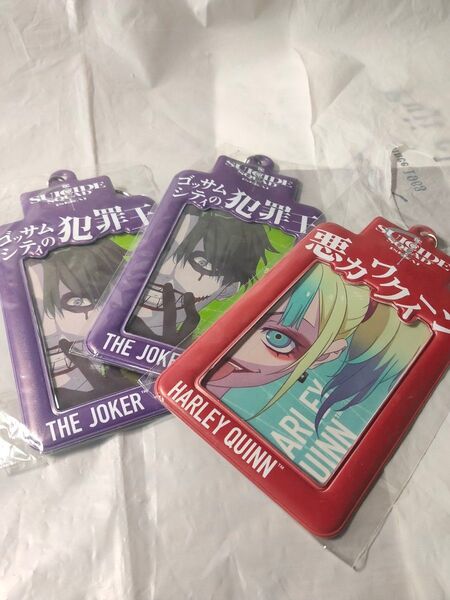 【異世界スーサイド・スクワッド】カードケース HARLEY QUIN & THE JOKER 2種3点