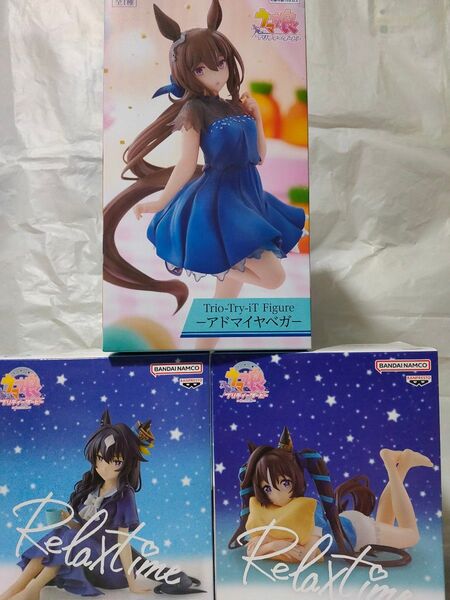 【ウマ娘 プリティーダービー フィギュア】アドマイヤベガ、ヴィルシーナ、ヴィブロス