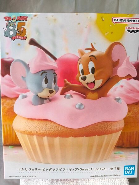【トムとジェリー】 ビッグソフビフィギュア - Sweet Cupcake - (全1種)1点