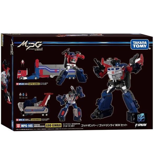 タカラトミー 国内:タカラトミーモール限定 トランスフォーマー MPG-14S ゴッドボンバー/ゴッドジンライBOXセット